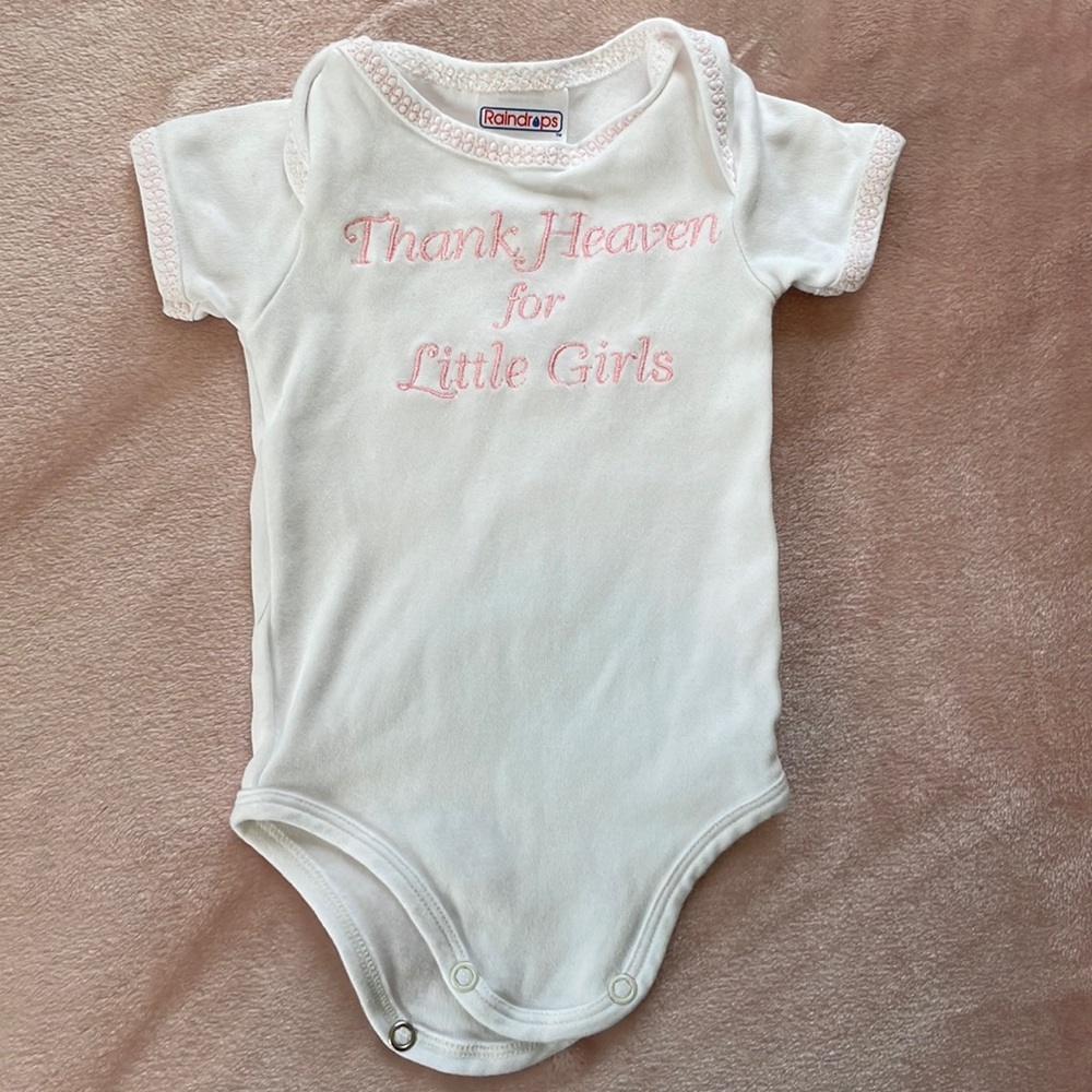 Embroidered Newborn Onesie
